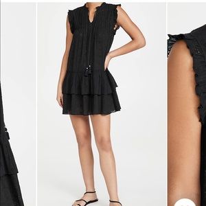 Playa Lucila Eyelet Black Dress/Coverup, size small, worn once